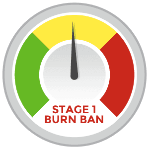 Stage 1 air pollution burn ban in effect